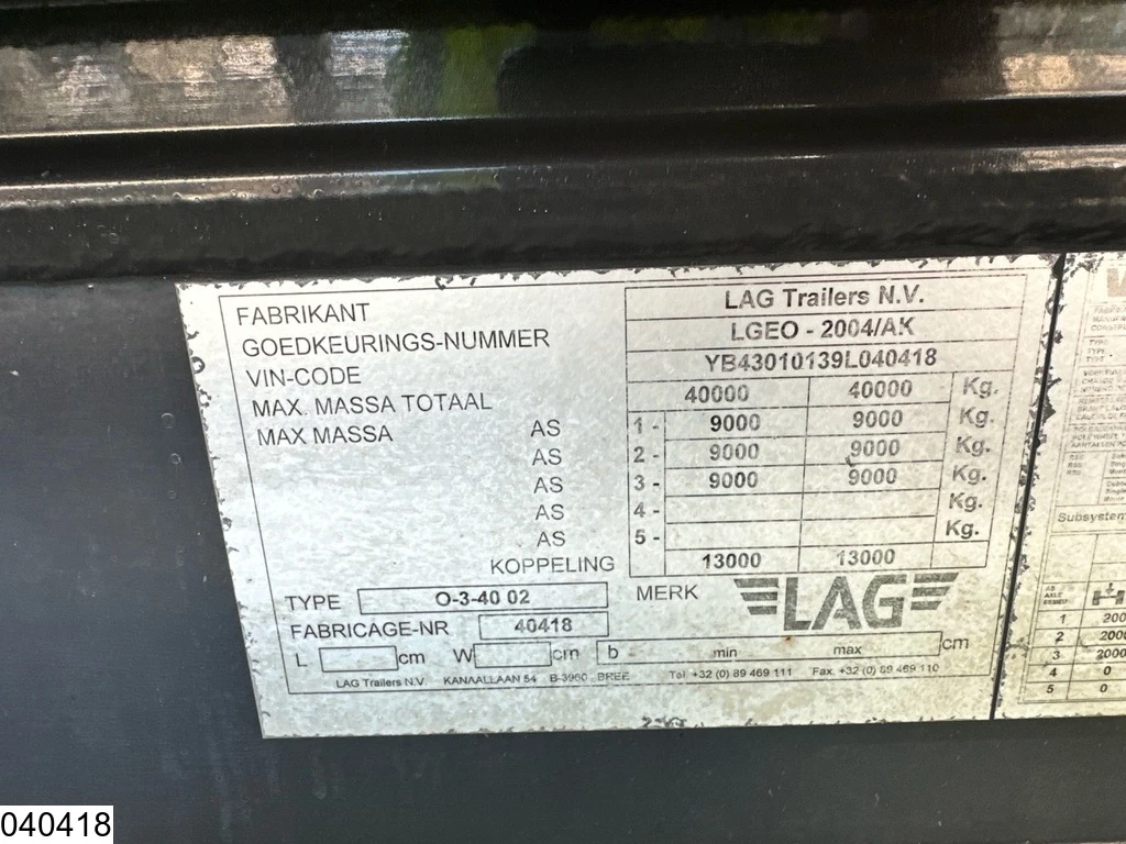 LAG 2010 - Silo 61000 Liter, 1 Comp immagine 4