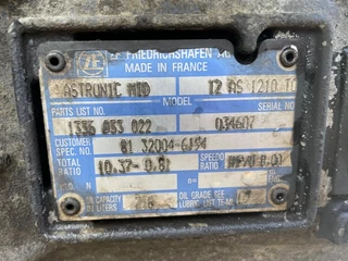MAN N/A 2012 - 81.32004-6194 ZF ASTRONIC MID 12AS1210 TO 10,37-0,81 zdjecie 4