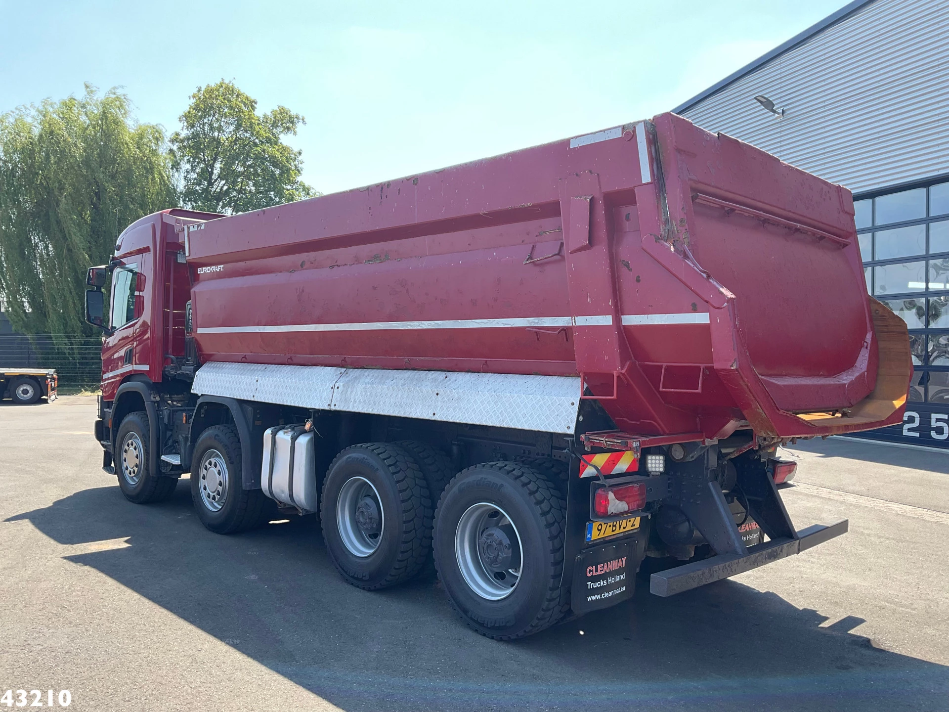 Scania P 2019 - 410 8x4 Kipper afbeelding 3