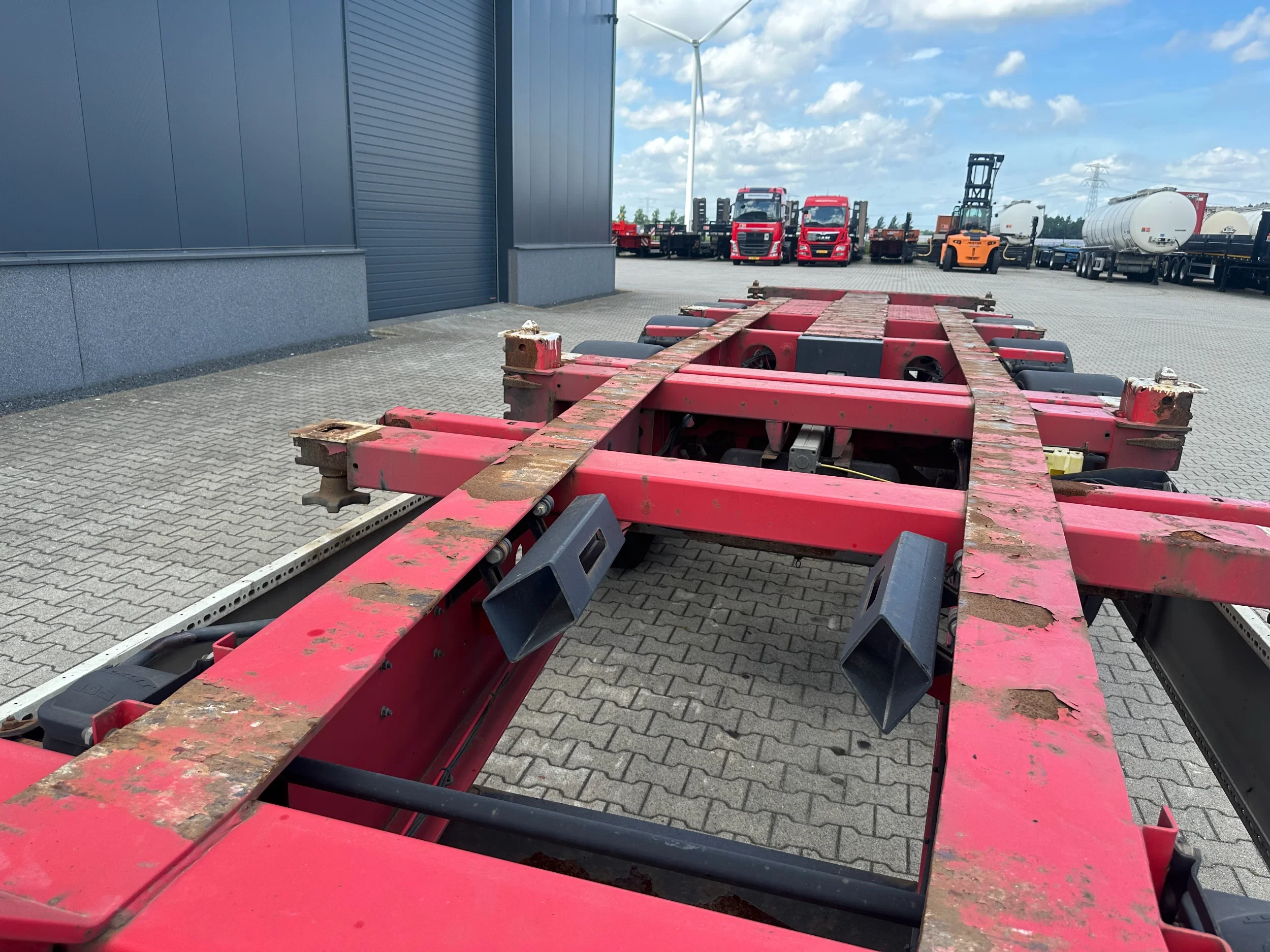 Krone 2015 - 40FT HIGH CUBE / BPW / DRUMBRAKES / NL-CHASSIS afbeelding 22