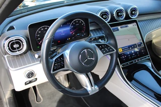 Mercedes-Benz C-Class 2022 - Estate 200 AUT9 Launch Edition Luxury Line PANORAMADAK LEDER MEMORY BURMESTER SFEER 360-CAMERA KEY-LESS GO zdjecie 24