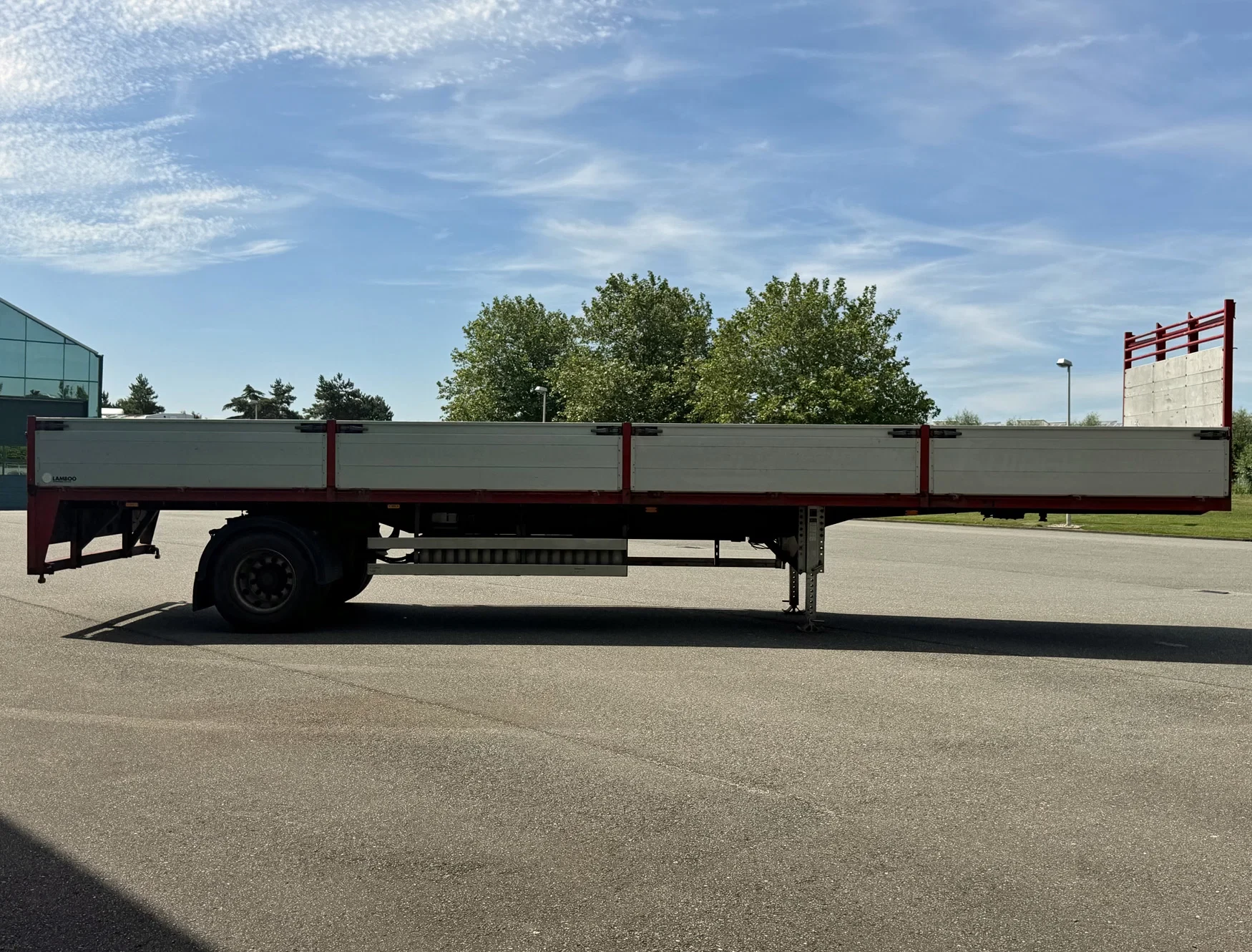 DRACO 2000 - TXA 122 STUURAS 1045x249 CM BINNEN KLEPPEN CITY TRAILER immagine 6