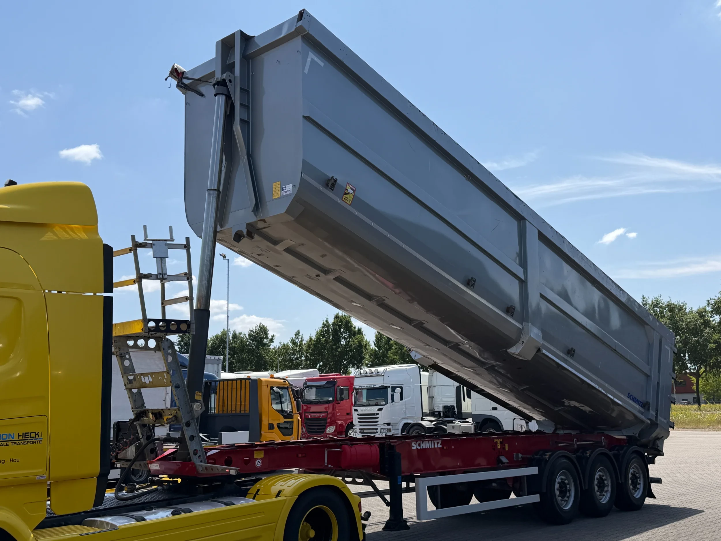 Schmitz Cargobull 2021 - 55m3 Stahl/Schrott Kipper Lift-As *Apk* afbeelding 5