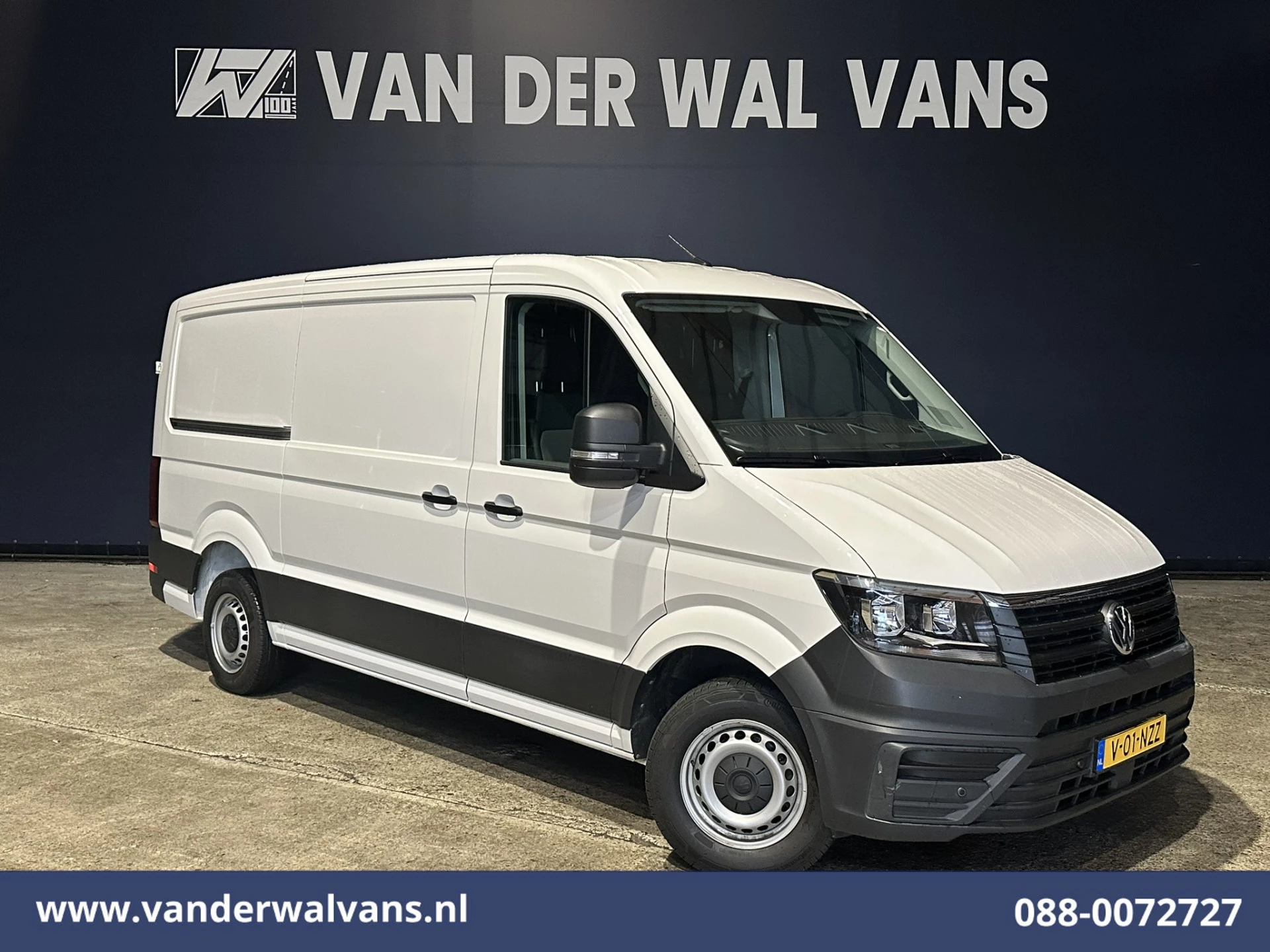 Volkswagen Crafter 2021 - 2.0 TDI L3H2 L2H1 Euro6 Airco | Parkeersensoren afbeelding 1