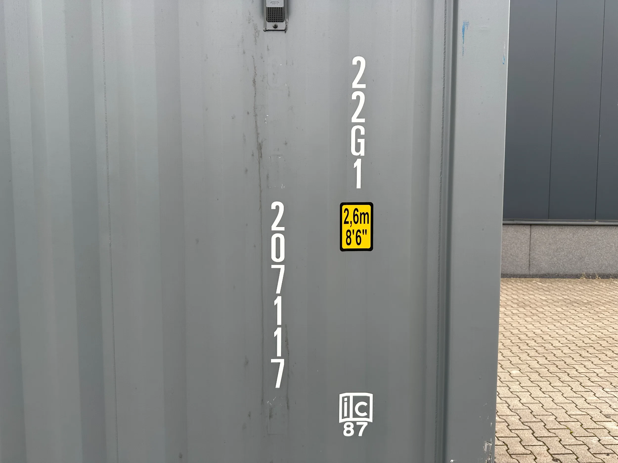 YANGZHOU 2026 - NEW (ONE-WAY) 20FT ISO DV 8'6" STANDARD container, 6x available obrázek 14