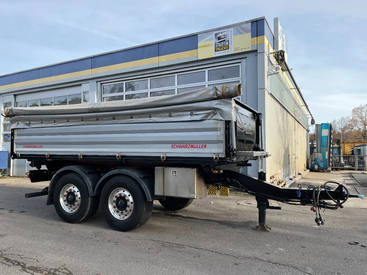 Schwarzmüller 2019 - Z2 *3-Seiten-Tandemkipper *Rollplane *Alcoa *19.000 kg image 2