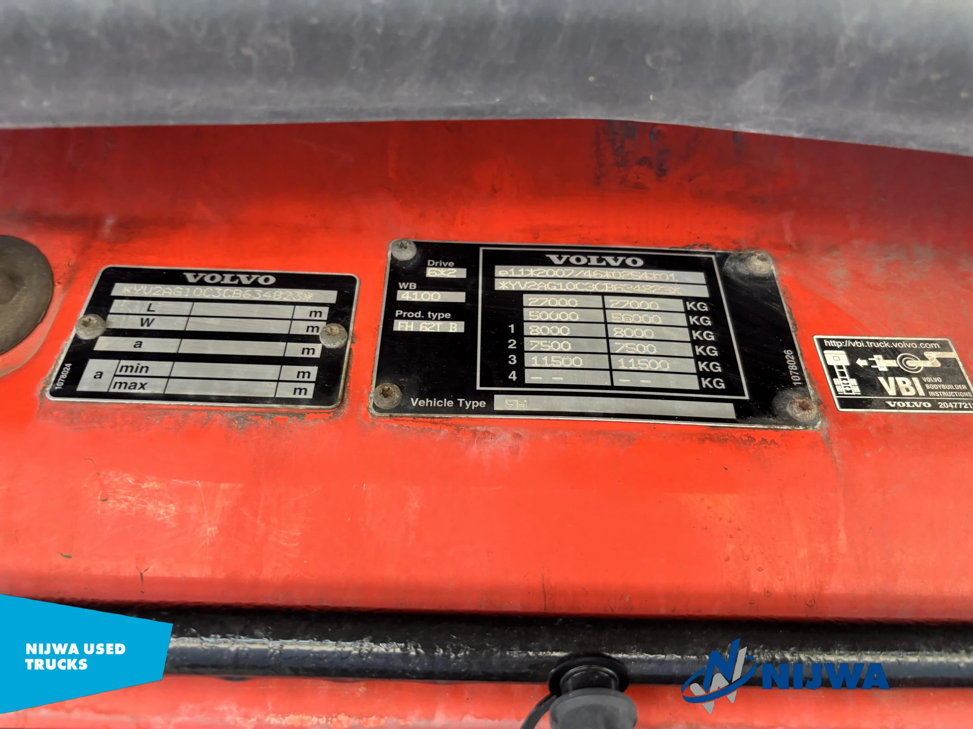 Volvo FH 2012 - 420 6x2/4 Xenon + Koelkast Bild 17