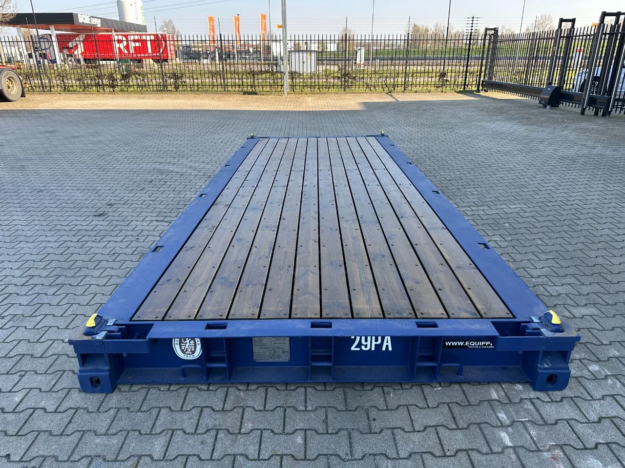 Diversen 2025 - NEW 20FT FLATRACK HARDWOODEN FLOOR / 4x available afbeelding 6