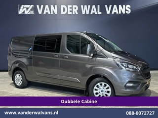Ford Transit Custom 2021 - 2.0 TDCI 170pk Automaat L2H1 Dubbele Cabine Limited Euro6 Airco | 5-Zits| Camera | Navigatie | Xenon | Apple Carplay te koop