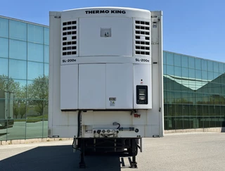 HTF HZP39 2004 - HEIWO THERMO KING SL200e LOW ENGINE HOURS TAIL LIFT DRUM BRAKES STEERING AXLE LIFT AXLE HOLLAND-TRAILER изображение 7