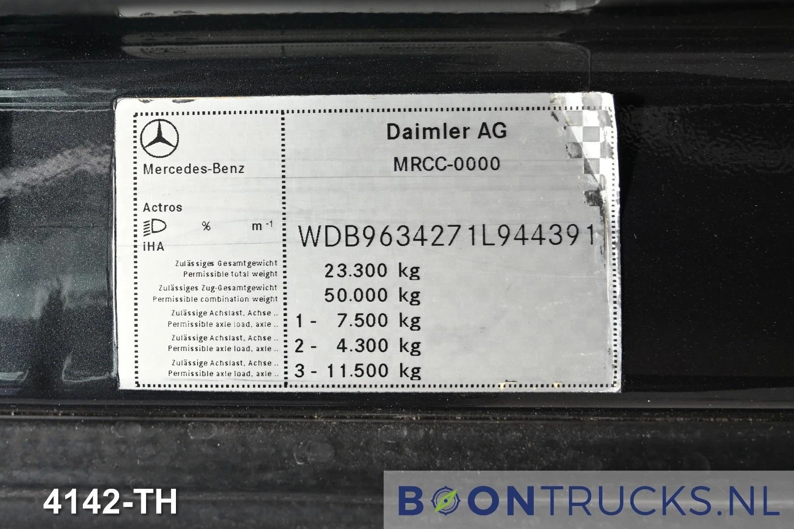 Mercedes-Benz Actros 2015 obrázek 36