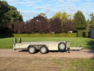 Veldhuizen HS 52-7 2012 - Aanhanger kuip dieplader Hydro-Stopp 5.2 TON na sprzedaż