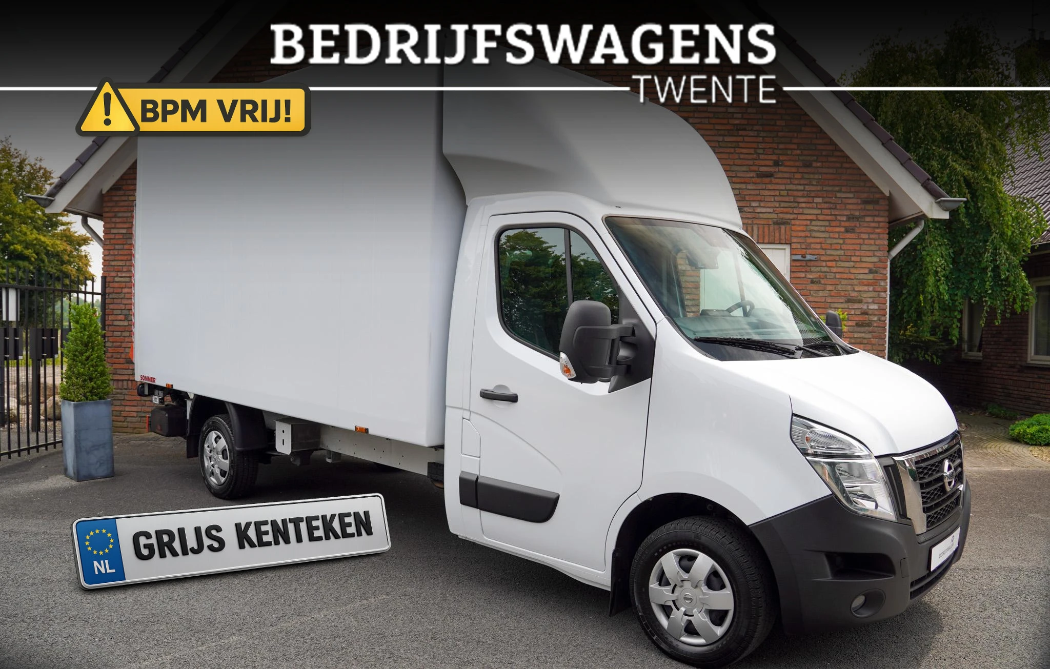 Nissan Interstar 2024 - Bakwagen 2.3 DCI 163pk LAADKLEP LxBxH 408x205x220 afbeelding 1