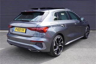 Audi A3 2022 - Sportback 30 TFSI S edition ACC Apple Carplay Schuif-kanteldak Navigatie Elektrische kofferklep image 3 thumbnail