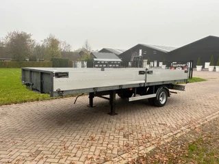 Bunk N/A 2014 - BE oplegger vlak met luiken 7 ton obrazek 3