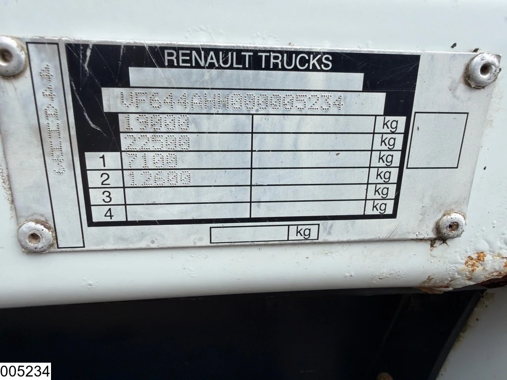 Renault 2012 - Midlum 270 Dxi EURO 5, 13.390 Liter, 4 Comp, Magyar, Fuel afbeelding 14