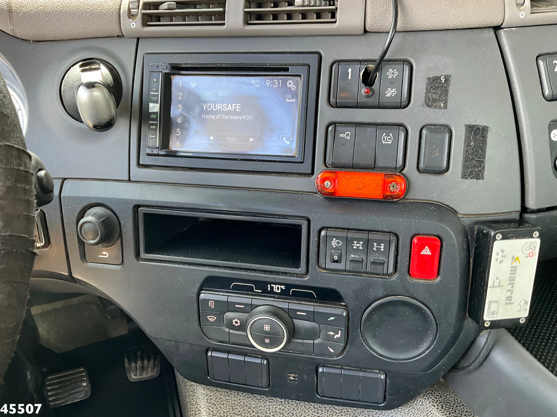 DAF FAT CF 530 Euro 6 Marrel 22 Ton haakarmsysteem 2018 obrázek 11