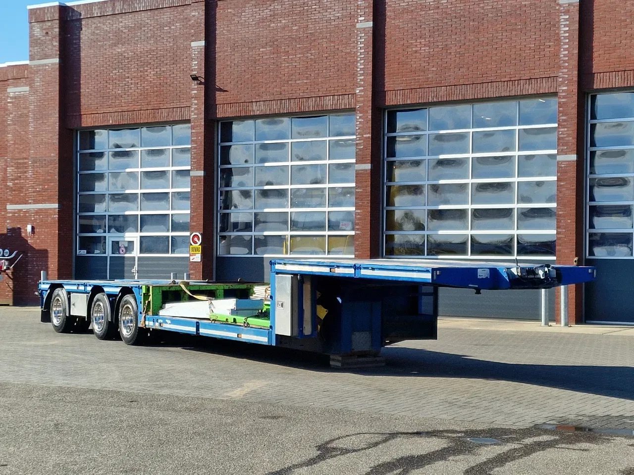 HRD 2013 - STTM3N - Low loader - Extendable - SAF axle - Steering axle afbeelding 1