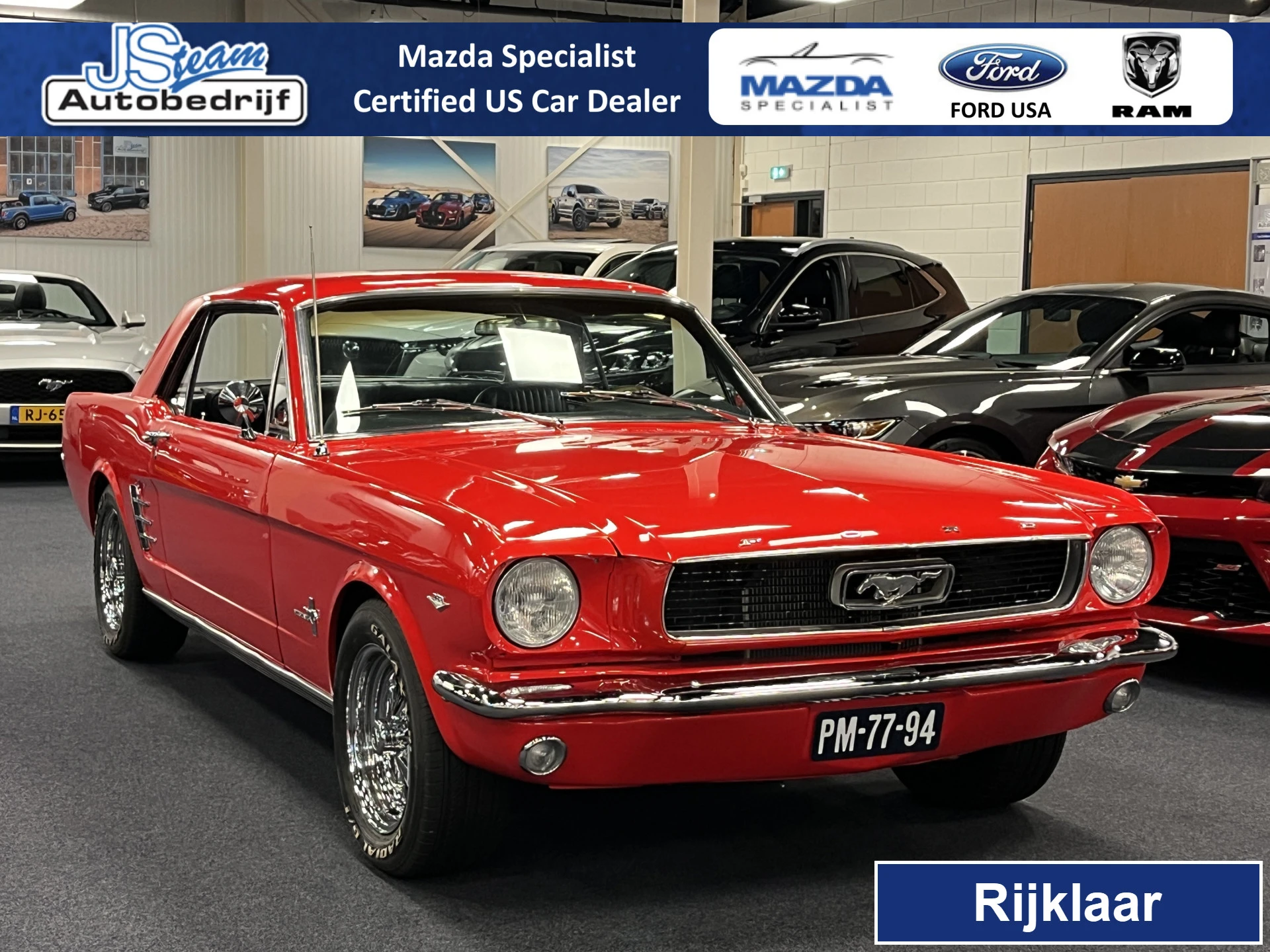 Ford Mustang 1966 - Coupe V8 289 CU Automaat afbeelding 1