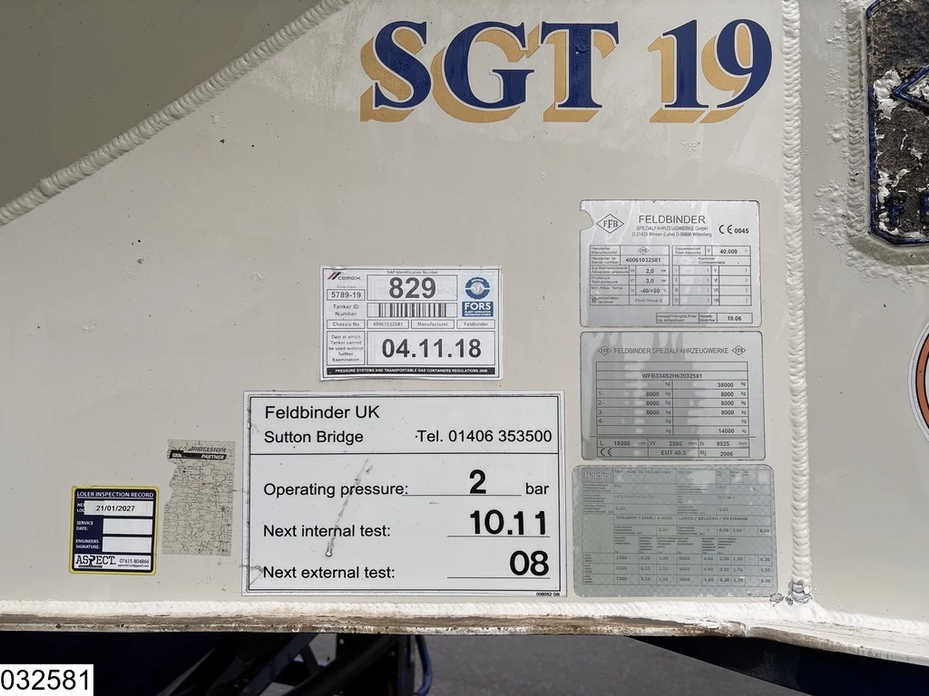 Feldbinder 2006 - Silo 40.000 liter image 11