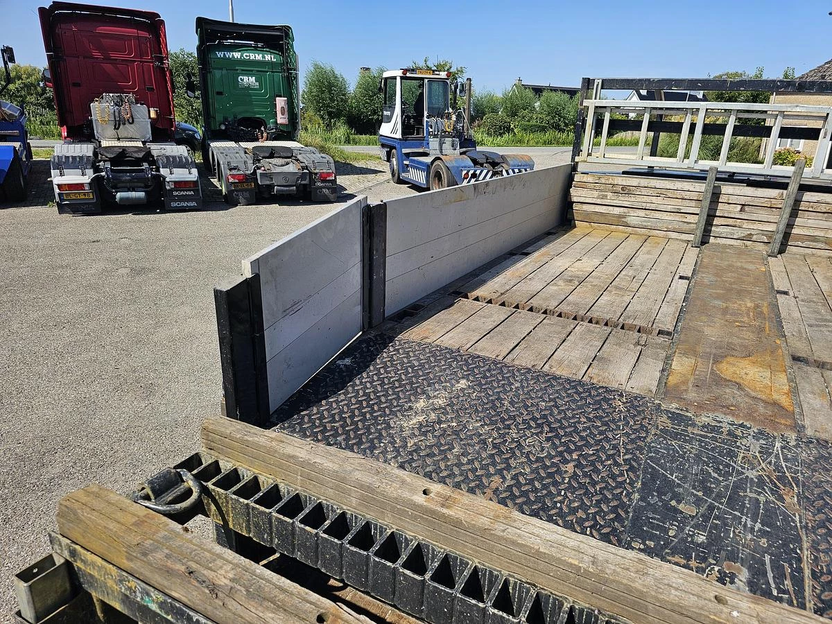 Broshuis E 2190/27 / SEMI LOWLOADER/ 6 MTR EXTENDIBLE/SAF DRUM/REFURBISHED 2010/APK,TUV 09-07-2027. 1992 afbeelding 15