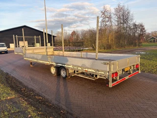 Veldhuizen N/A 2019 - Be oplegger 8 TON  semi dieplader 2018 (2.40 BREED immagine 6