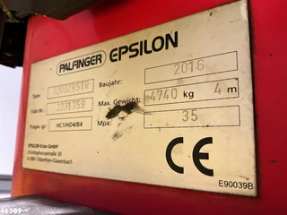 MAN TGS 2016 - 41.440 8x8 Euro 6 Palfinger 20 Tonmeter Z-kraan imagen 29