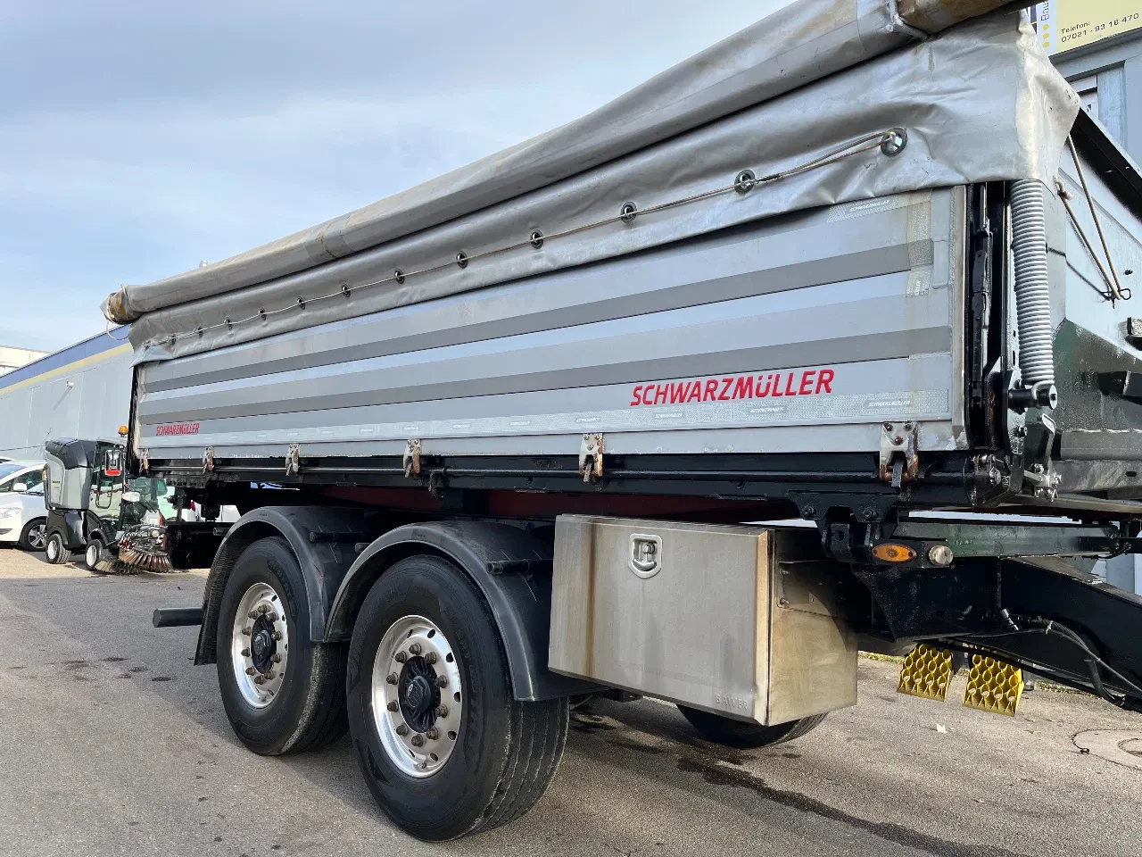 Schwarzmüller 2019 - Z2 *3-Seiten-Tandemkipper *Rollplane *Alcoa *19.000 kg image 6