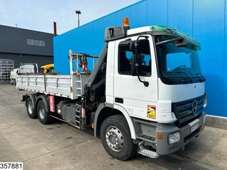 Mercedes-Benz Actros 2008 - 2636 6x4, Hiab, EPS, Remote, Steel afbeelding 3 miniatuur