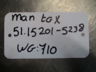 MAN TGX - 51.15201-5238 UITLAAT DEEL EURO 6 afbeelding 2 miniatuur