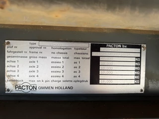 Pacton T3 003 1999 - 3 AS BPW MET HATZ KRAAN immagine 12