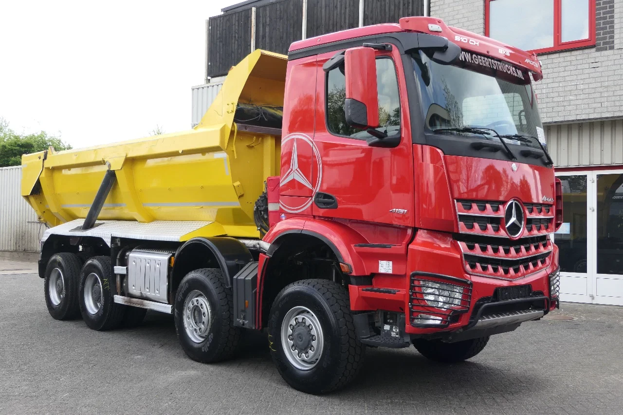 Mercedes-Benz Arocs 4151 2019 - | 8X6 | Voith Retarder | 250470Km | 2019 | Full Spring Suspension | New Tires 100% | Manual Gearbox | Euro6 | French Truck obrázek 1