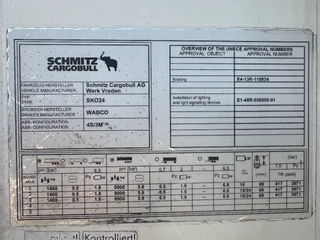 Schmitz Cargobull N/A 2012 - SKO 24 THERMO KING SLX300 D/E 3 AXLE TÜV TILL 03-2026 imagen 9