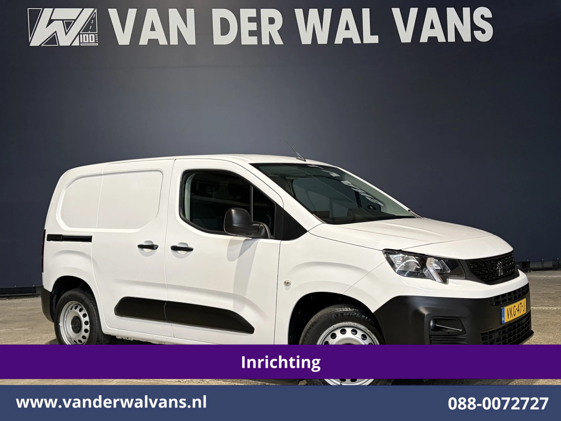 Peugeot Partner 2021 - 1.5 BlueHDI 102pk L1H1 inrichting Euro6 Airco | Navigatie | Apple Carplay afbeelding 1