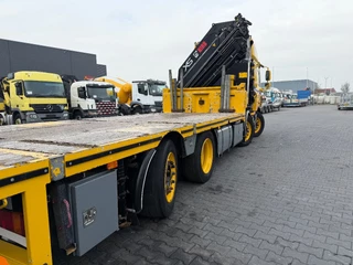 DAF CF 85.460 2009 - 8x2 + Hiab 600E-7 Hipro immagine 8