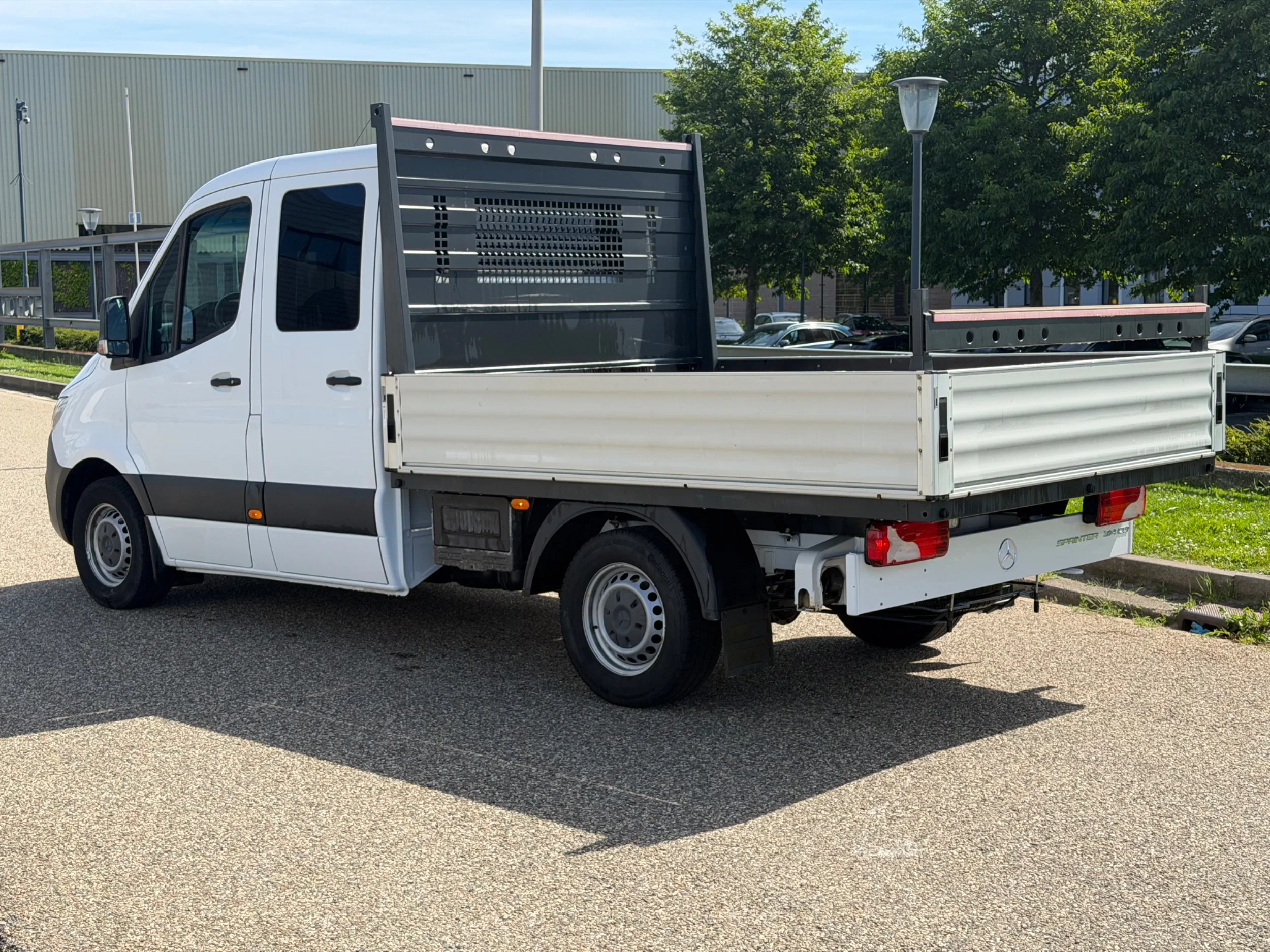 Mercedes-Benz Sprinter 2021 - 314CDI Dubbelcabine Openlaadbak Airco Navi Cruisecontrol image 5