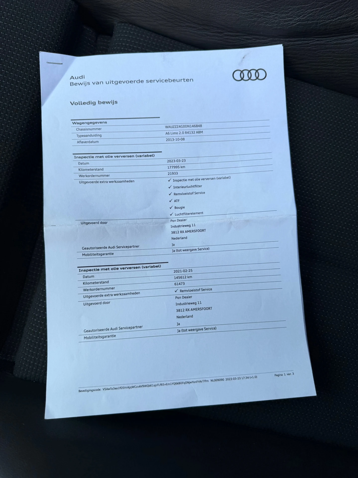 Audi A6 2013 - Limousine 2.0 TFSI S edition bj.2013 Autom|Navi|Leder|NL auto|Nap. image 23