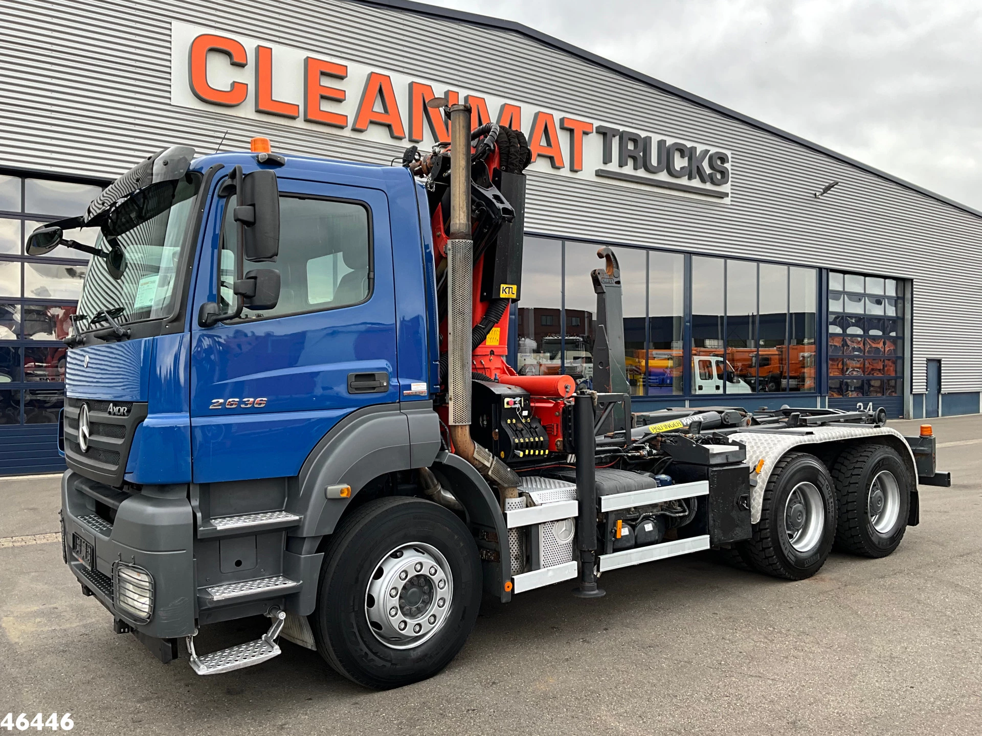 Mercedes-Benz Axor 2636 Manual Steel suspension 6x4 Palfinger 17 Tonmeter laadkraan 2008 imagen 6