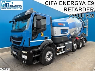 Iveco Stralis 2019 - 8x2, EURO 6, Retarder, CIFA 9m3, CNG te koop