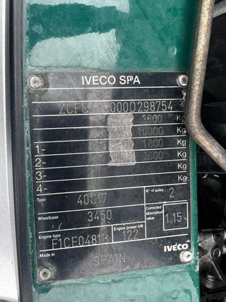 Iveco Daily 2006 - 40 C17 + VELDHUIZEN 2019 YEAR! obrazek 32