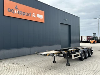 Van Hool 2011 - 20FT/30FT ADR CHASSIS / empty weight: 3.500kg / discbrakes / 2x liftaxle / NL-chassis / ADR+APK: 09-2027 te koop