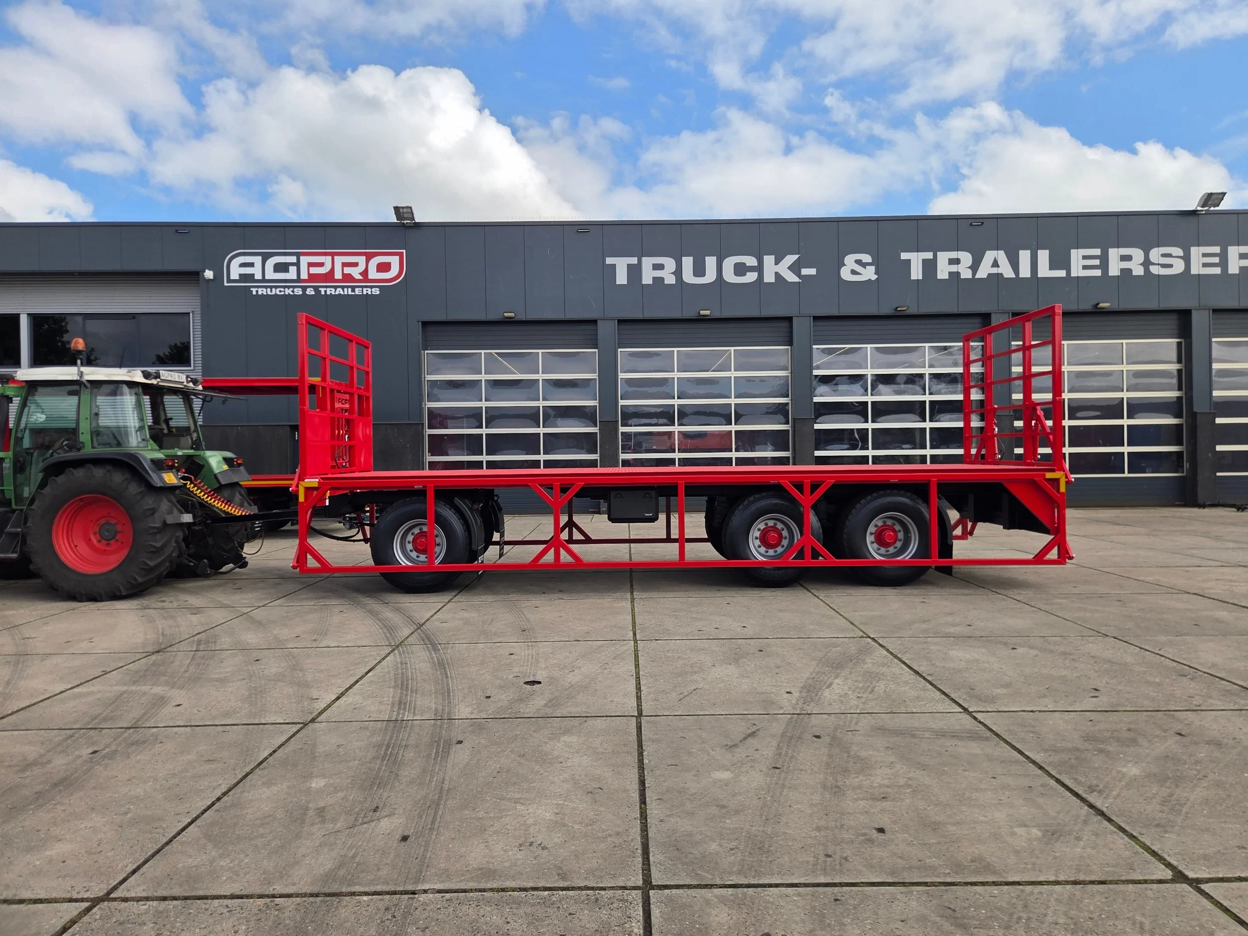 AGPRO 2026 - NIEUWE!!! 3 as balenwagen bladgeveerd op aanvraag en naar wens gebouwd afbeelding 3