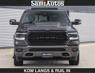 Dodge Ram Pick-Up 2023 - SPORT LARAMIE 5.7 V8 HEMI | LUCHTVERING | 2023 | PANODAK | GROOTSCHERM | DC | TOP KLEUR GRANITE | afbeelding 2 miniatuur
