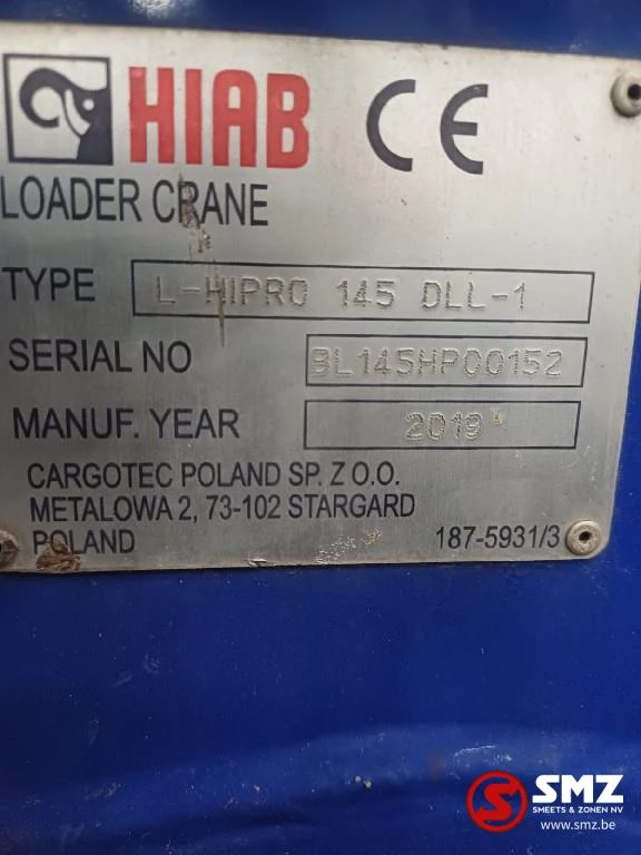 Hiab 2019 - Occ Autolaadkraan Hiab L-Hipro 145 DLL - 1 obrázek 8