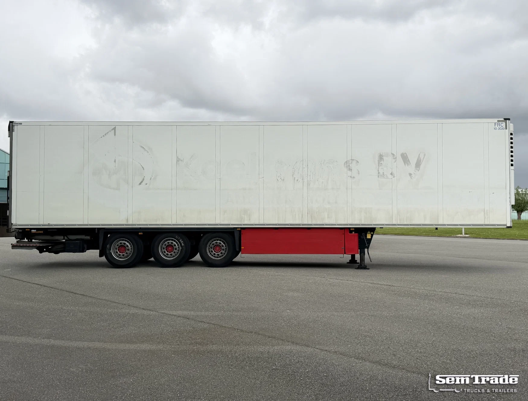 Schmitz Cargobull 2014 - SCB*S3B SCHMITZ TKM COOLING LIFT AXLE TAIL LIFT 270 CM HIGH INSIDE FLOWERWIDE HOLLAND-TRAILER Bild 5