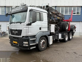 MAN TGS 2012 - 33.480 6X4 + HIAB 251S.82 + TRAILER 2 AXLE KRAEMER imagen 10