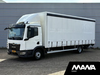 MAN TGL 2021 - 12.220 4X2 BL CH LAADKLEP 2000KG CAMERA CRUISE STOELVERWARMING BAKWAGEN/SCHUIFZEIL te koop