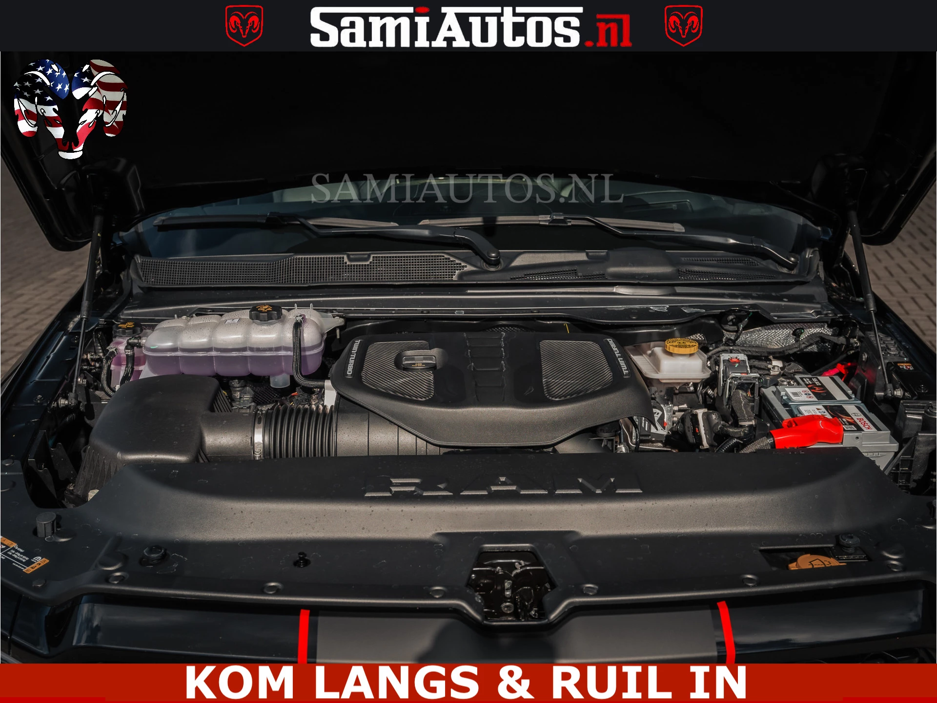 Dodge Ram Pick-Up 2024 - HULK Pack | Limited Night H.O 540HP 706Nm | Massage + Full Option | De Meest Luxe en Volle in zijn Klasse | Hulk Pack is meer prijs | Bild 66