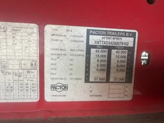Pacton N/A 2020 - NIEUWE ZEILEN / alu zijborden + planken / hardhouten vloer / NL-trailer / APK: 08-2026 obrazek 28