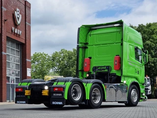 Scania R620-V8 2013 - Topline 6x2 - Retarder - Full air - Leather - 3.15 WB - Bull bar image 6